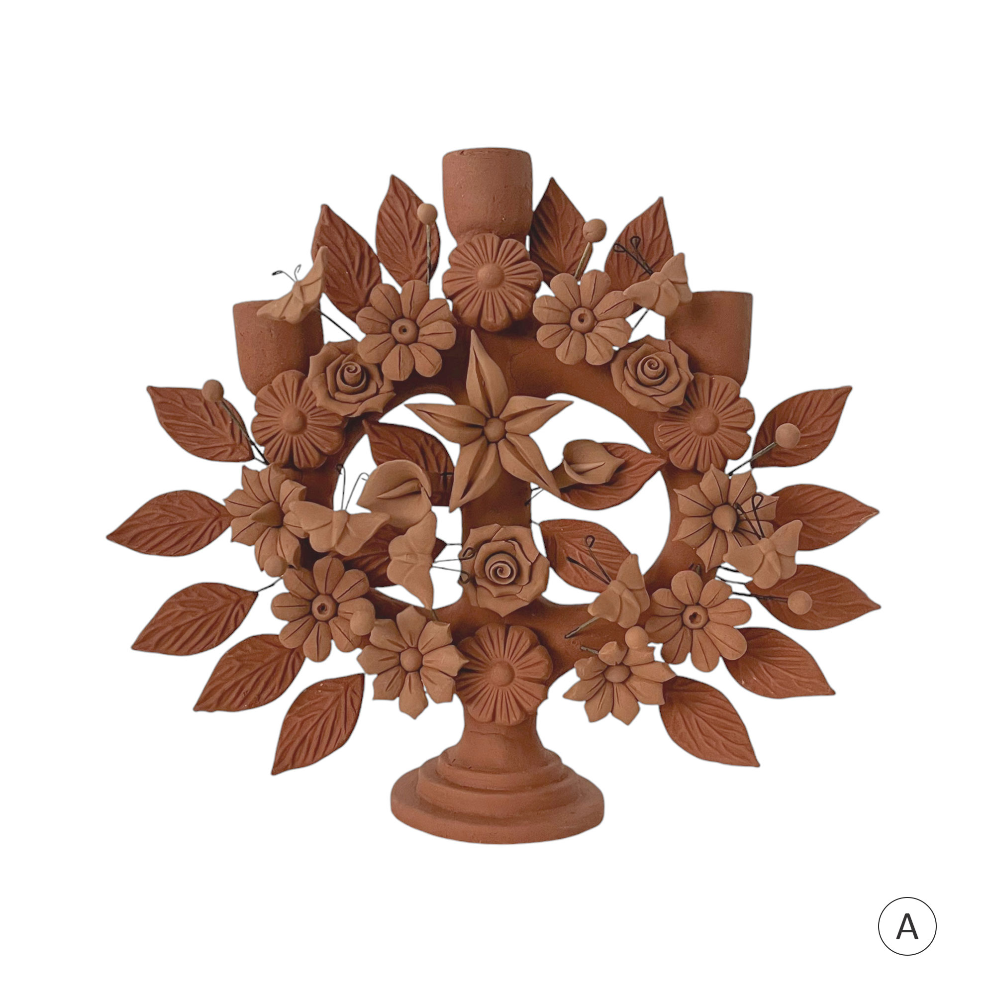 CBH01A-CANDELABRO-BARRO-HECHO-A-MANO-POR-ARTESANOS-MEXICANOS-MEXICAN-POTTERY-FOLK-ART
